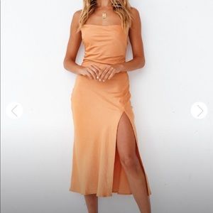 Ancient Dunes Midi Dress - Fortunate One